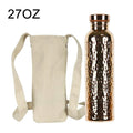 Copper Bottle Leakproof Insulated Water Bottle 27Oz Portable Leakproof Cup for Traveling Gym Daily Sports Work Outdoor Camping
