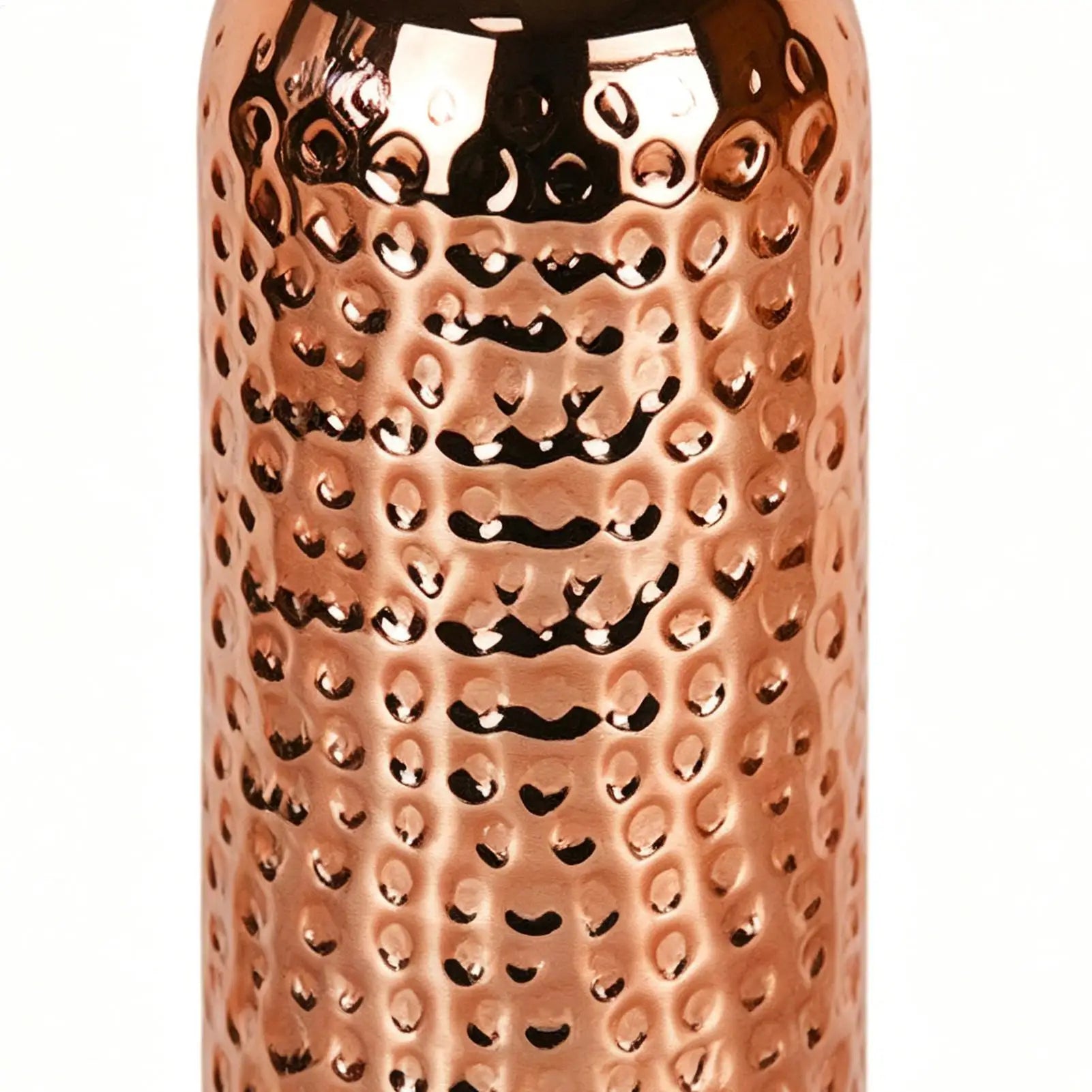 800ml Pure Copper Water Bottle Portable Copper Drinking Bottle For Camping Hiking Travel Outdoor & Indoor, Home Kitchen