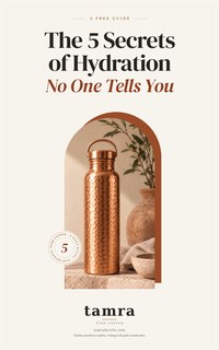 Cover of the free Tamra ebook, The 5 Secrets of Hydration No One Tells You